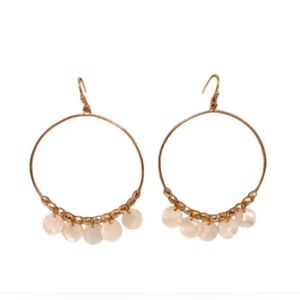 NEW BOUTIQUE WOMEN'S BOHO STYLE CIRCLE HOOP DANGLE DROP EARRINGS